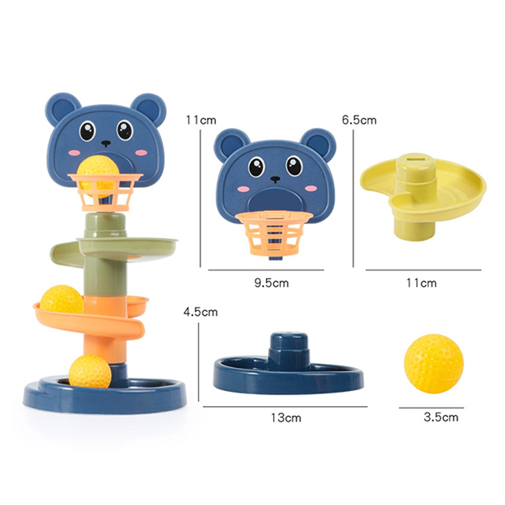 Rolling Ball Tower Baby Toy